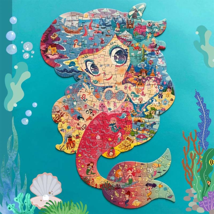 Puzzle edukacyjne Syrenka - 180 szt