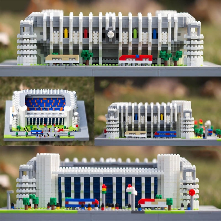 Stadion piłkarski - SANTIAGO BERNABEU - 4500+ elementów