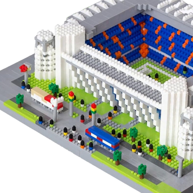 Stadion piłkarski - SANTIAGO BERNABEU - 4500+ elementów