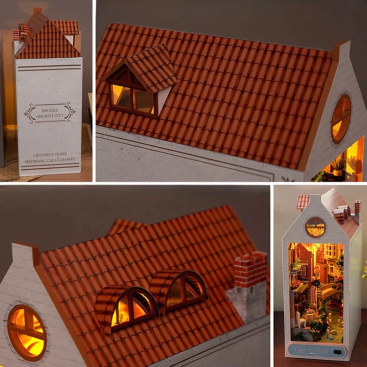 Miniaturowy domek Book Nook - Diamentowa Wenecja Północy