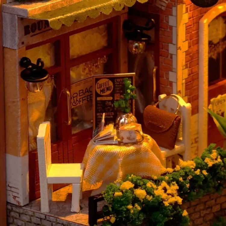 Miniaturowy domek Book Nook - Diamentowa Wenecja Północy