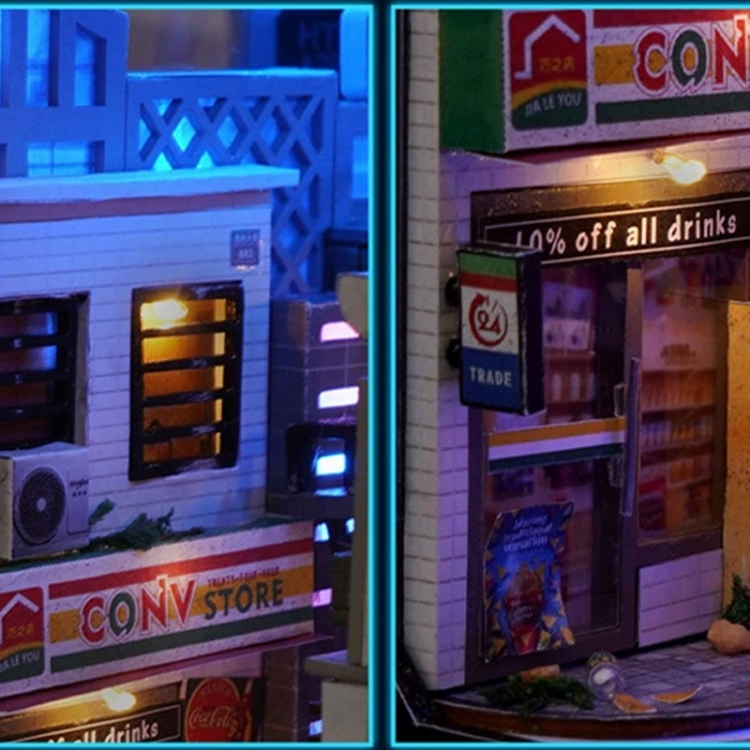Miniaturowy domek Book Nook - Cyberworld