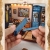 Miniaturowy domek Book Nook - Agencja detektywistyczna