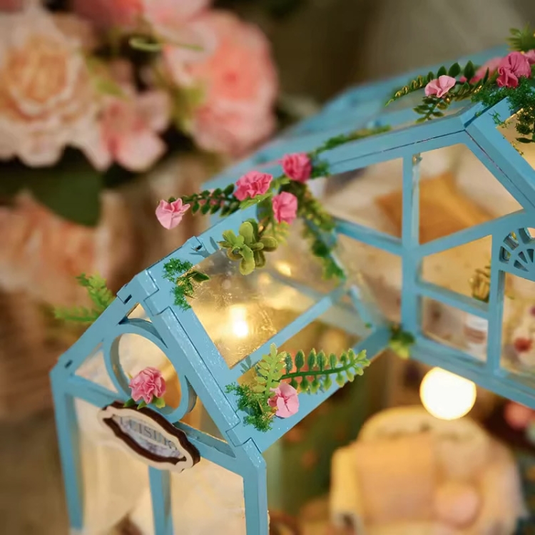 Miniaturowy domek Różany zakątek - IIECREATE