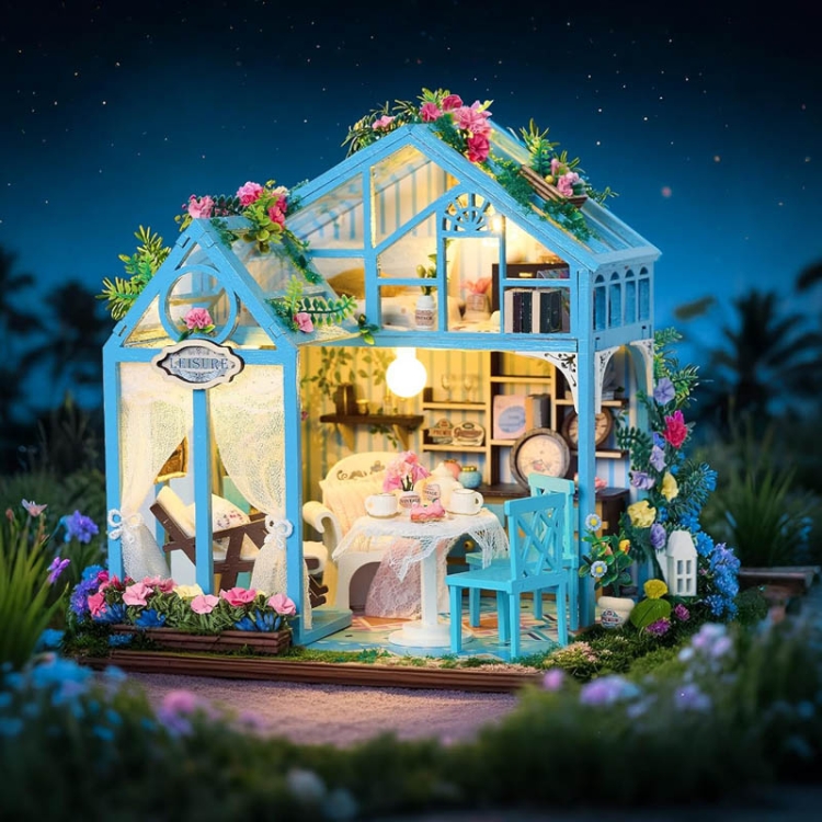 Miniaturowy domek Różany zakątek - IIECREATE