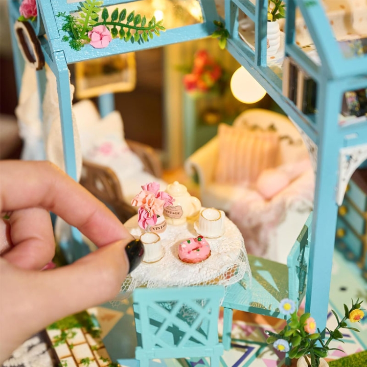 Miniaturowy domek Różany zakątek - IIECREATE