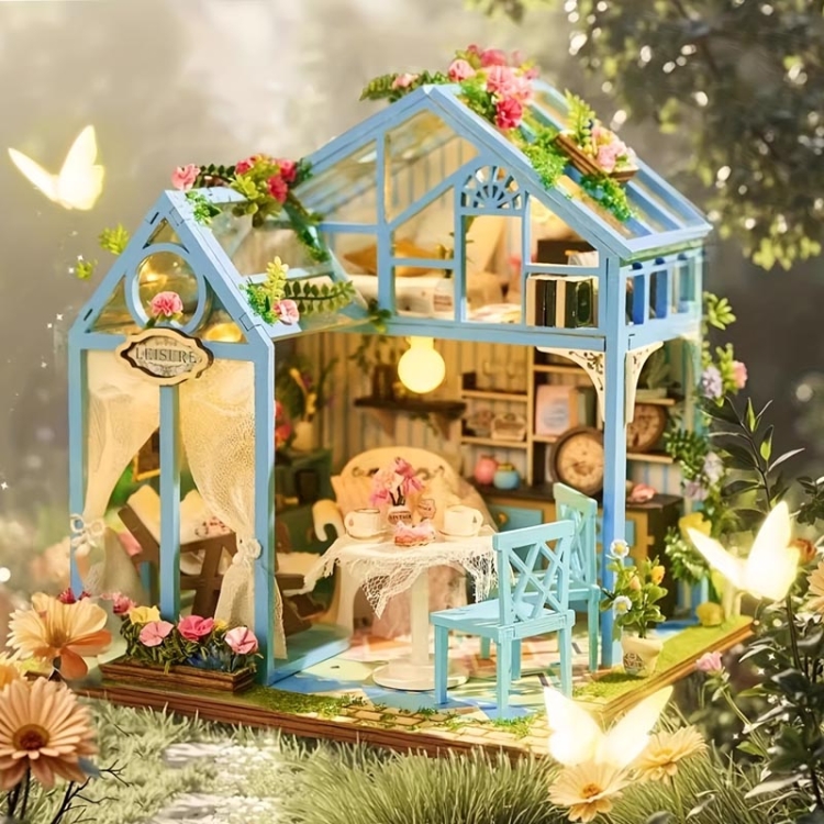 Miniaturowy domek Różany zakątek - IIECREATE