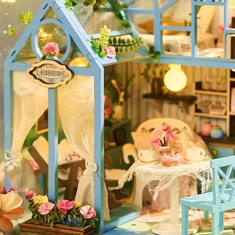 Miniaturowy domek Różany zakątek - IIECREATE