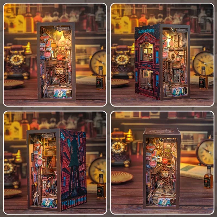 Miniaturowy domek Book Nook - Detektyw Marlow