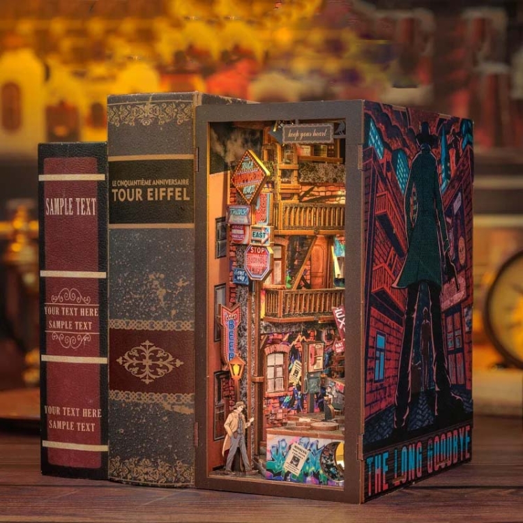 Miniaturowy domek Book Nook - Detektyw Marlow