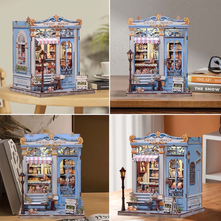 Miniaturowy domek Book Nook - Słodka czekolada