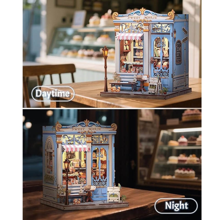 Miniaturowy domek Book Nook - Słodka czekolada