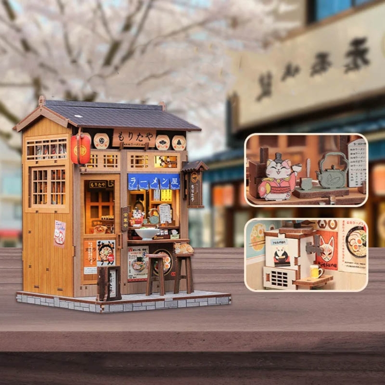 Miniaturowy domek Book Nook - Bar w Tokio