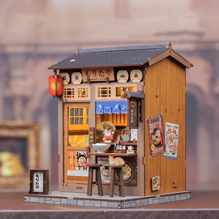 Miniaturowy domek Book Nook - Bar w Tokio