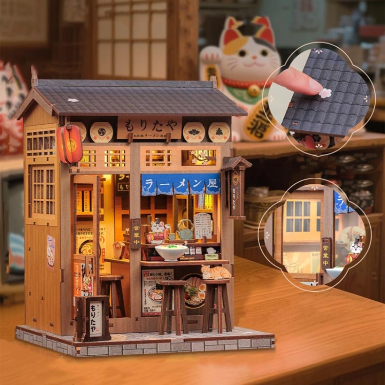 Miniaturowy domek Book Nook - Bar w Tokio