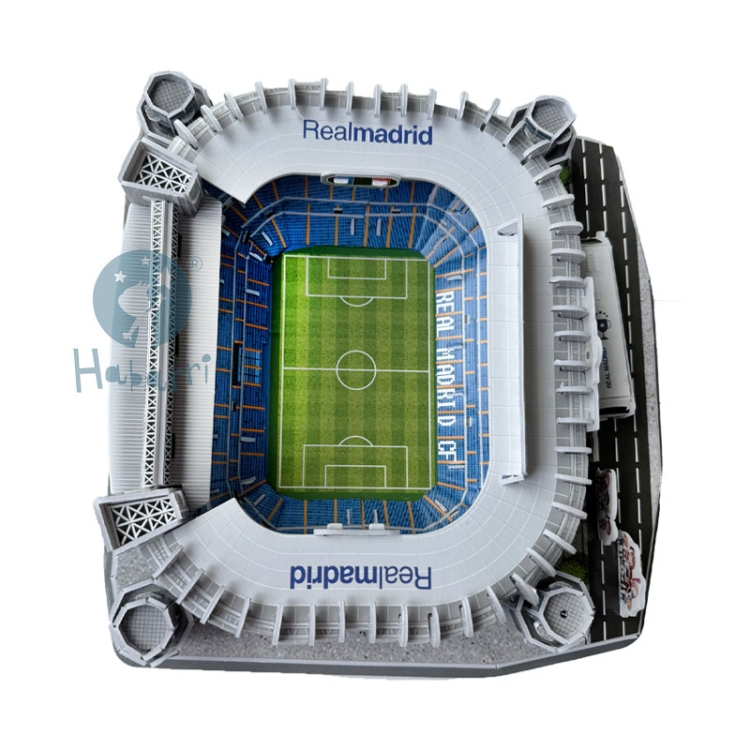 Stadion piłkarski - SANTIAGO BERNABEU - Real Madryt FC - Puzzle 3D 138 elementów