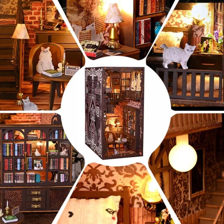 Miniaturowy domek Book Nook - Tajemnica zamku