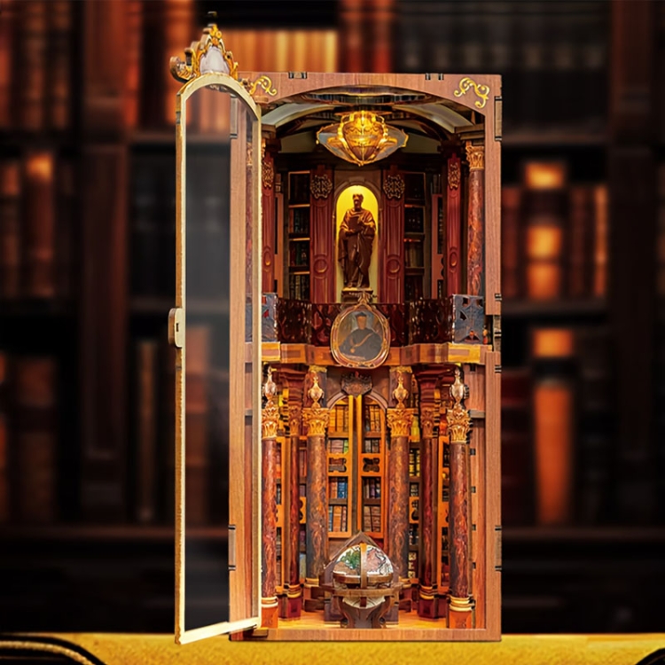 Miniaturowy domek Book Nook - Tajemne Księgi Zakonu