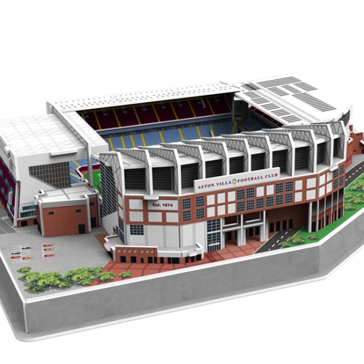 Stadion piłkarski - ASTON PARK - Puzzle 3D 100 elementów - model klubowy