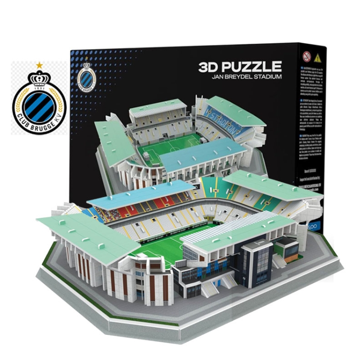 Stadion piłkarski - CLUB BRUGGE - Puzzle 3D 144 elementy - model klubowy