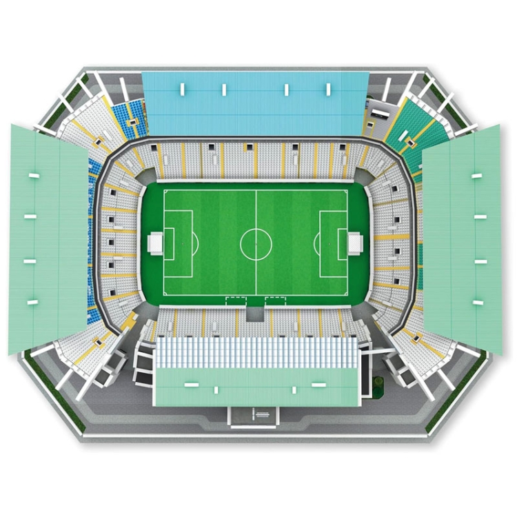 Stadion piłkarski - CLUB BRUGGE - Puzzle 3D 144 elementy - model klubowy