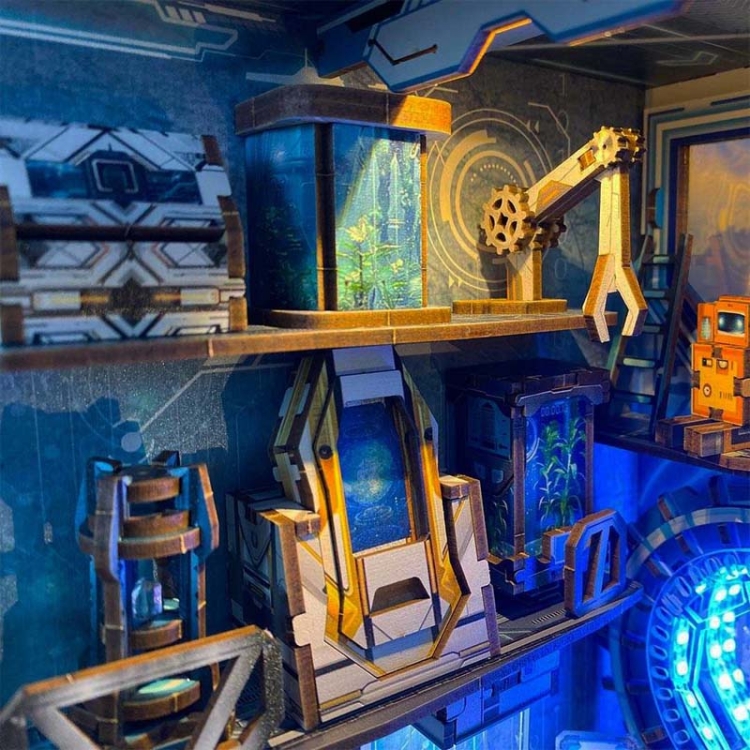 Miniaturowy domek Book Nook - Tunel czasoprzestrzeni