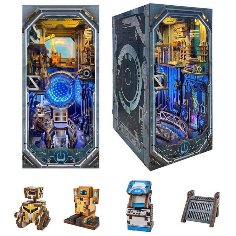 Miniaturowy domek Book Nook - Tunel czasoprzestrzeni