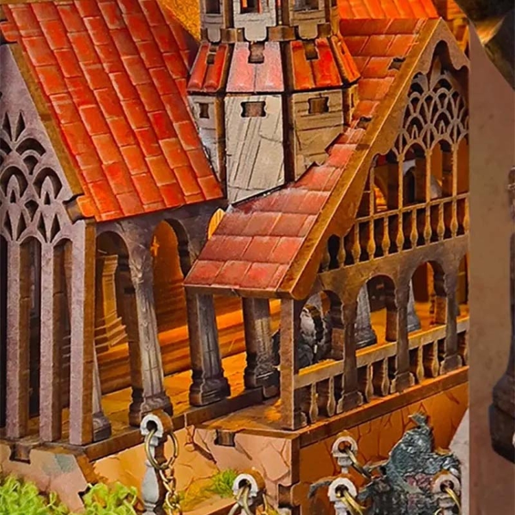 Miniaturowy domek Book Nook - Władca Pierścieni