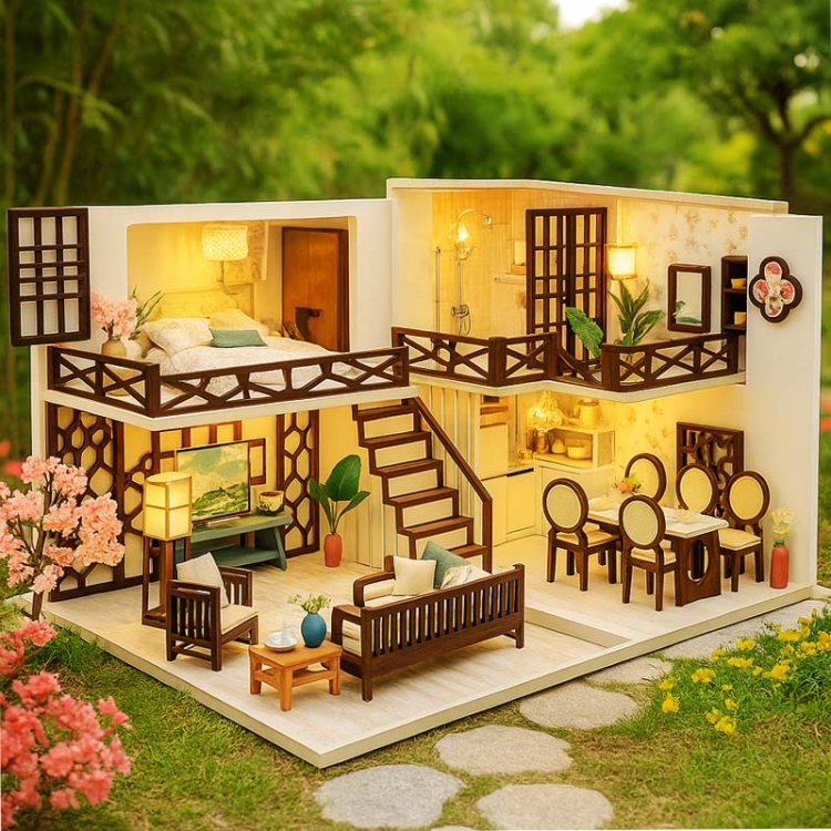 Miniaturowy domek - Esencja Tajlandii