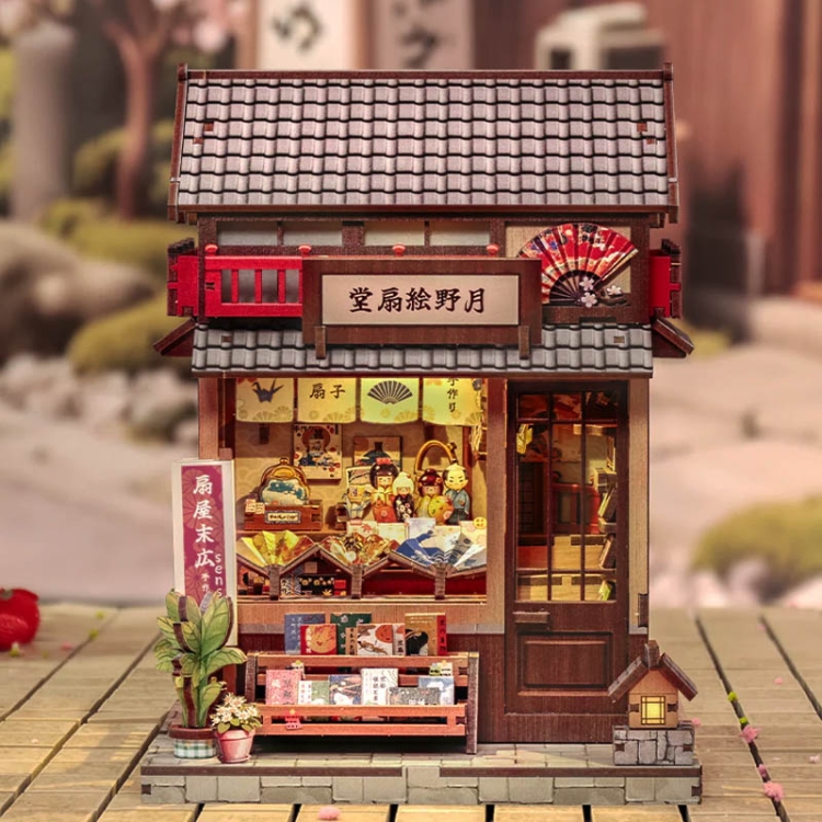 Miniaturowy domek Book Nook - Japońskie sensu