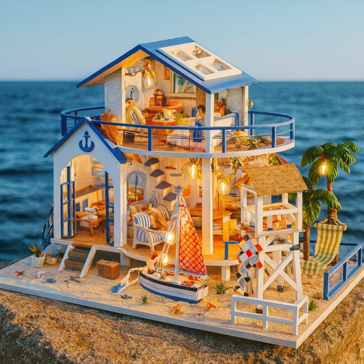 Miniaturowy domek - Morskie opowieści