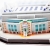Stadion piłkarski - STAMFORD BRIDGE - Chelsea FC - Londyn Puzzle 3D 171 elementów