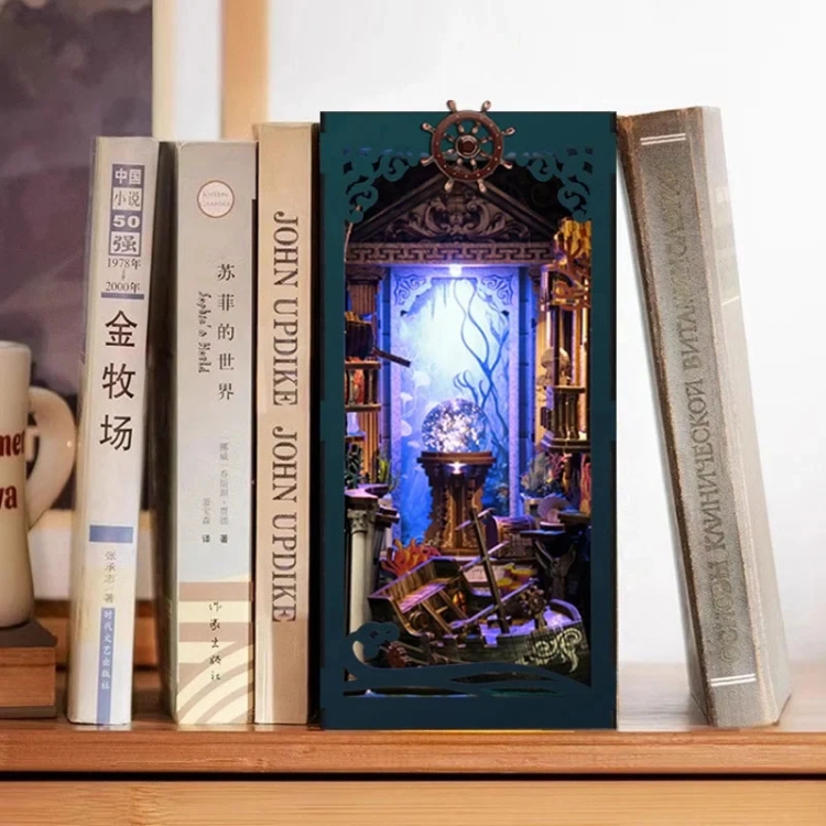 Miniaturowy domek Book Nook - Zagadka Czarnej Perły