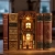 Miniaturowy domek Book Nook - Wiktoriańska biblioteka