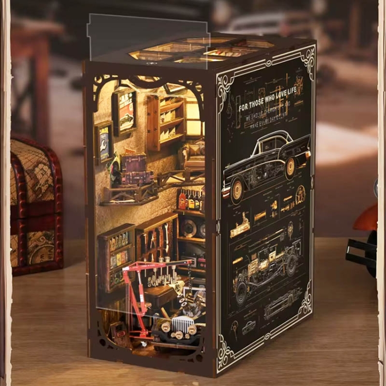 Miniaturowy domek Book Nook - Oldtimer