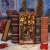 Miniaturowy domek Book Nook - Świąteczna uliczka