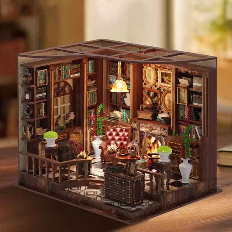 Miniaturowy domek Book Nook - Gabinet Holmsa