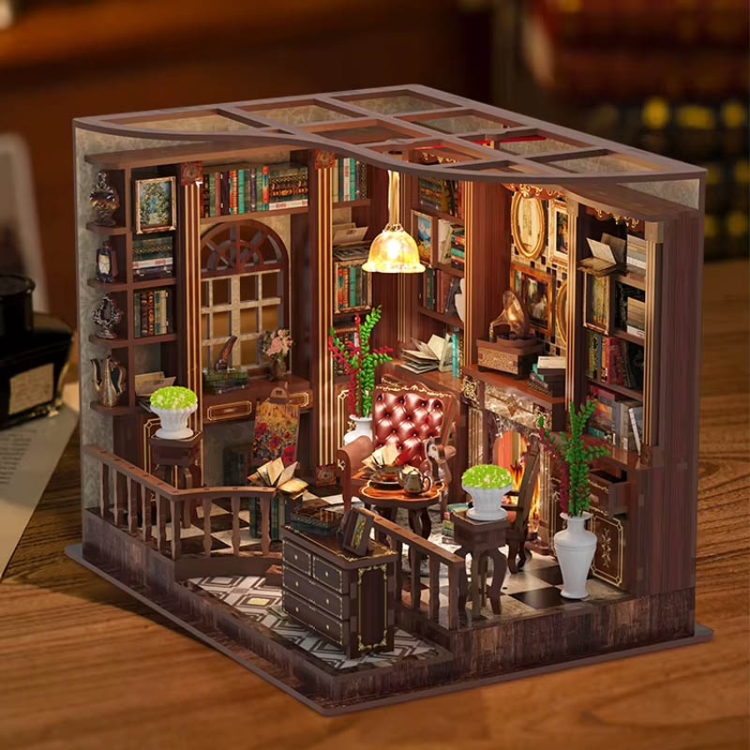 Miniaturowy domek Book Nook - Gabinet Holmsa