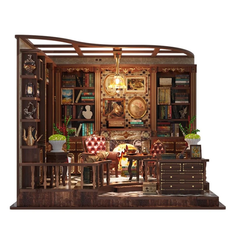 Miniaturowy domek Book Nook - Gabinet Holmsa