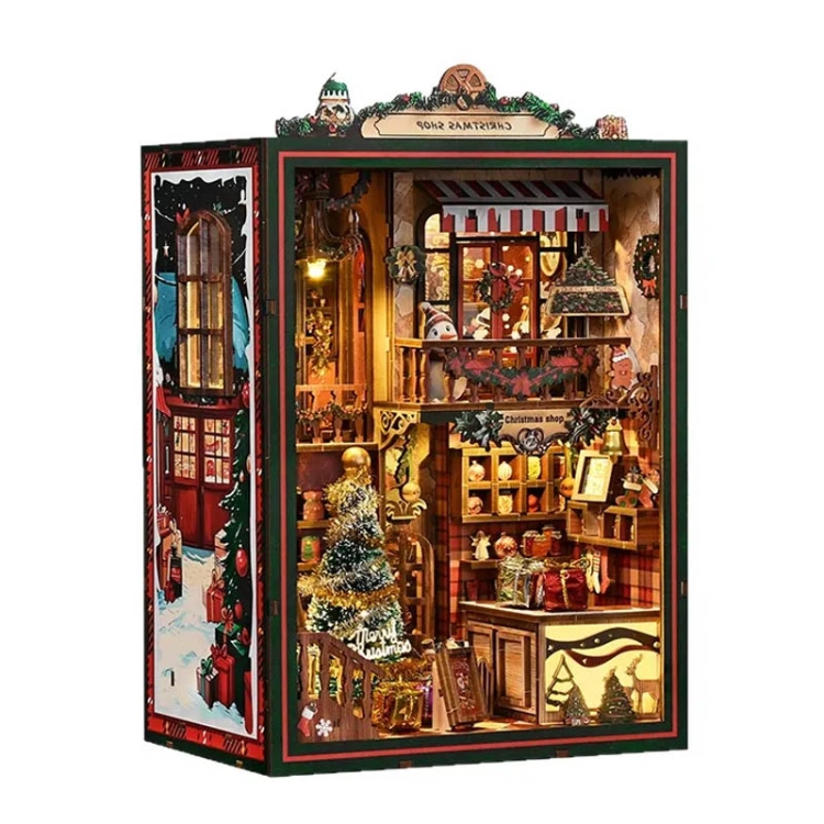 Miniaturowy domek Book Nook - Świąteczne prezenty