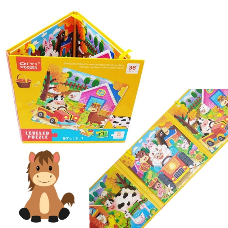 Puzzle magnetyczne - Poziom 5 - Farma