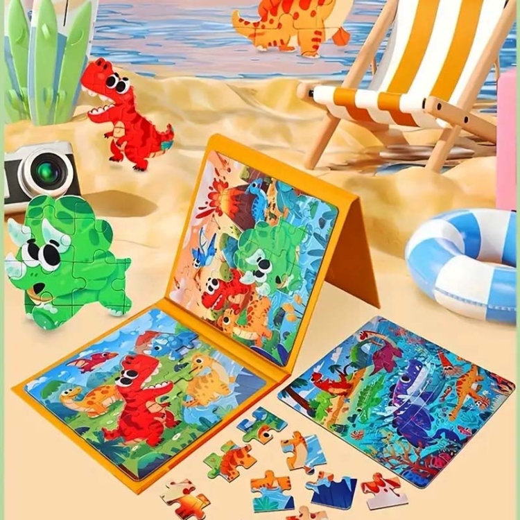 Puzzle magnetyczne - Poziom 2 - Samochody