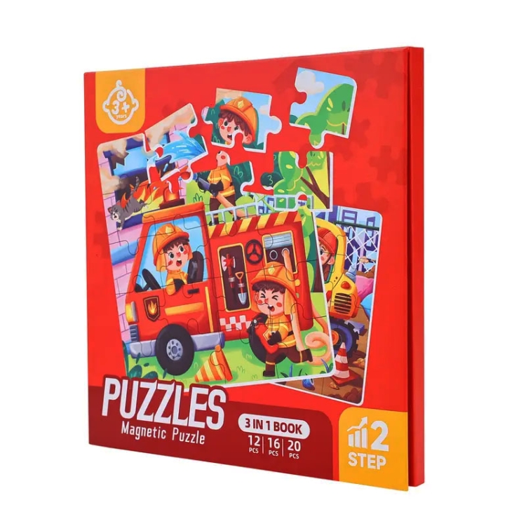 Puzzle magnetyczne - Poziom 2 - Samochody