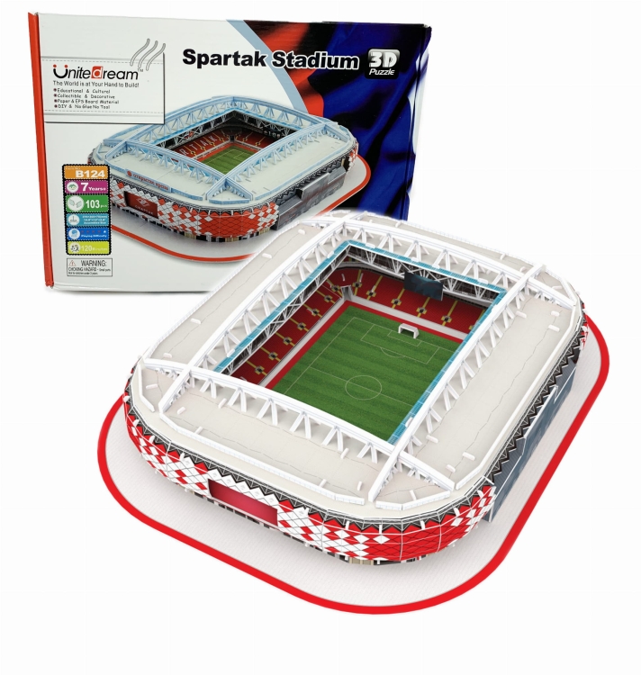 Stadion piłkarski Spartak Moskwa Puzzle 3D