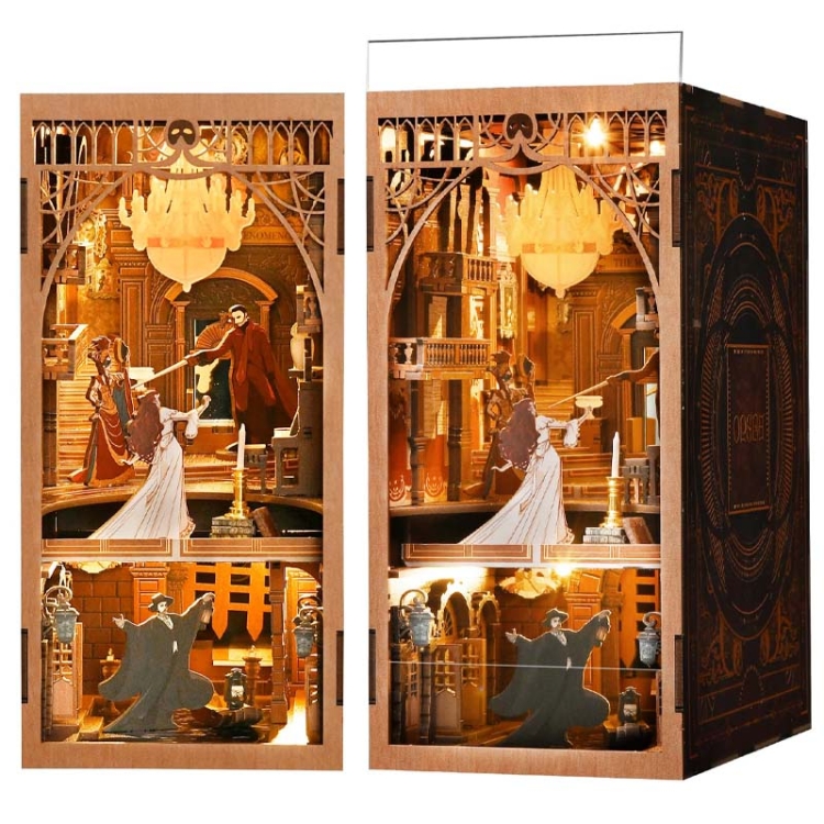 Miniaturowy domek Book Nook - Upiór z Opery