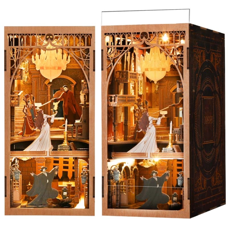 Miniaturowy domek Book Nook - Upiór z Opery