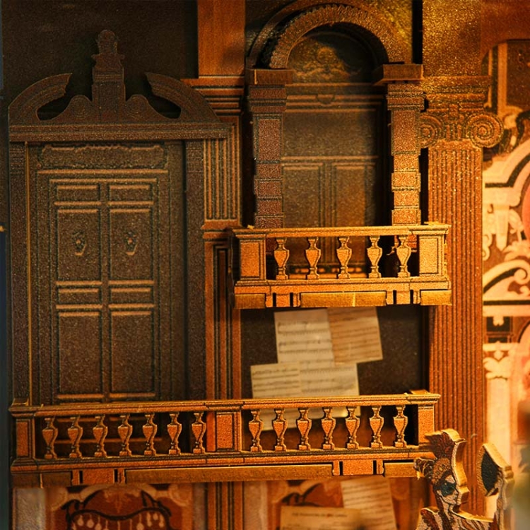 Miniaturowy domek Book Nook - Upiór z Opery