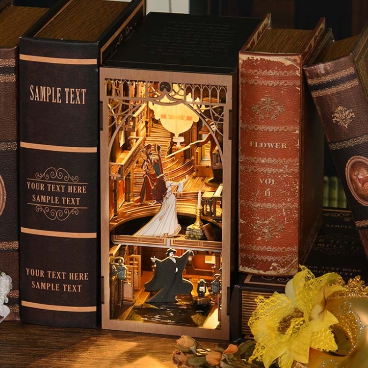 Miniaturowy domek Book Nook - Upiór z Opery