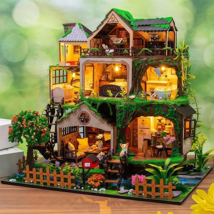 Miniaturowy domek - Opowieści szumiących liści