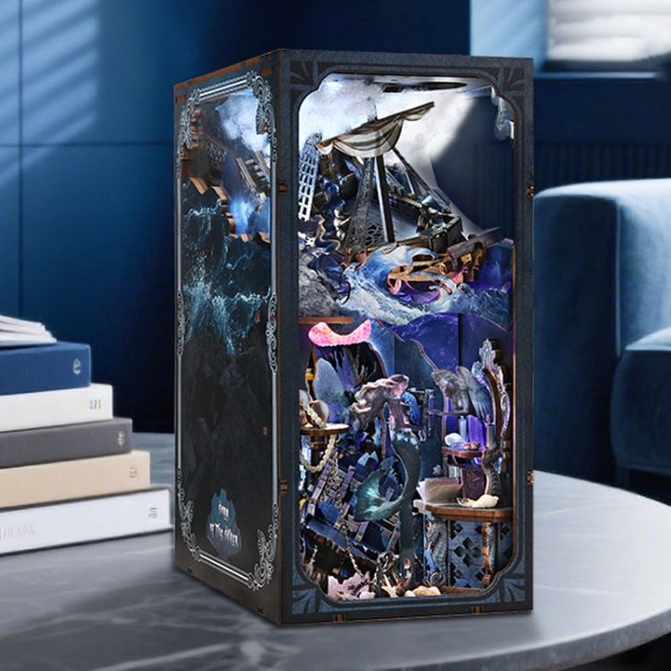 Miniaturowy domek Book Nook - Syreni śpiew